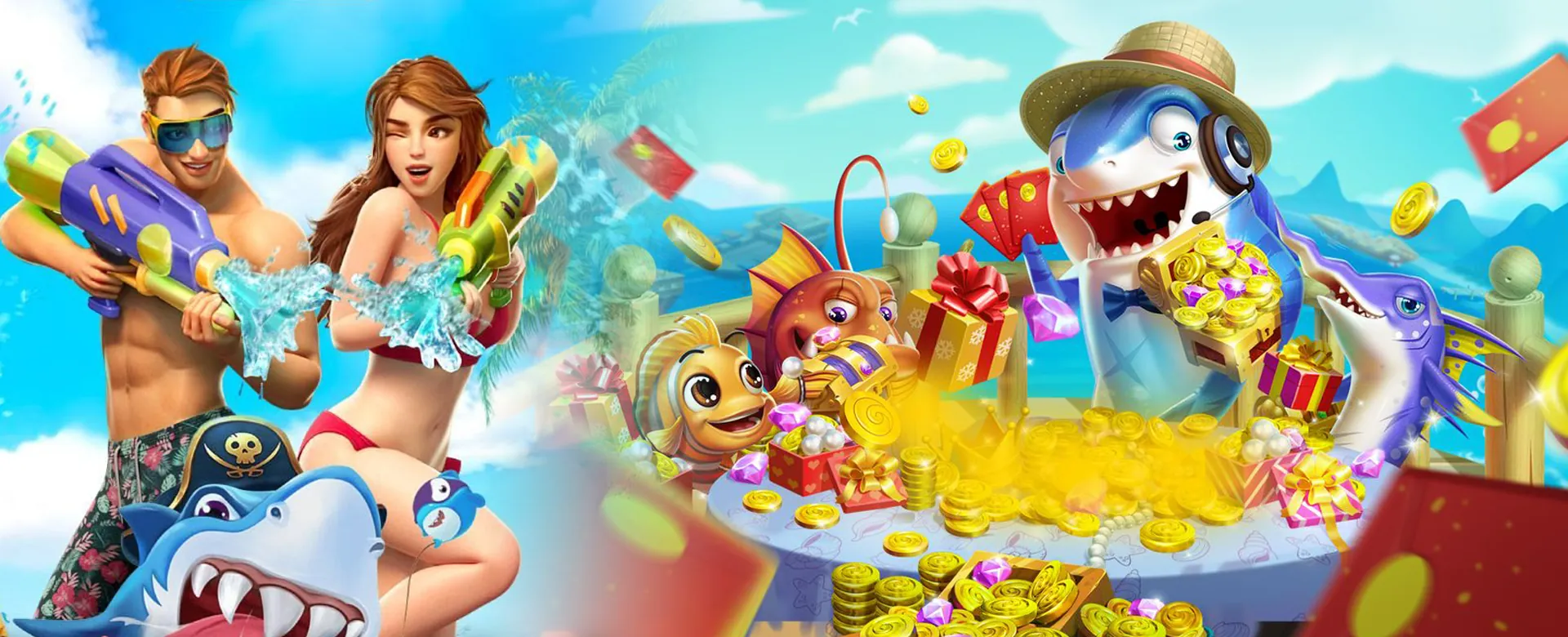 A player celebrating a win with taya365, showcasing golden coins and a vibrant online casino background.